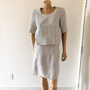 NWOT Marni Star Printed Silk Wool Dress